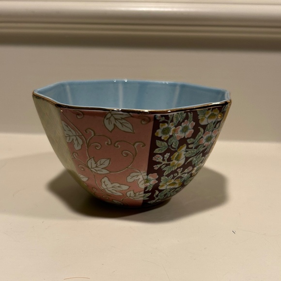 Anthropologie Bibi Stoneware Nut Bowl/Trinket Dish - Blue - Picture 2 of 6